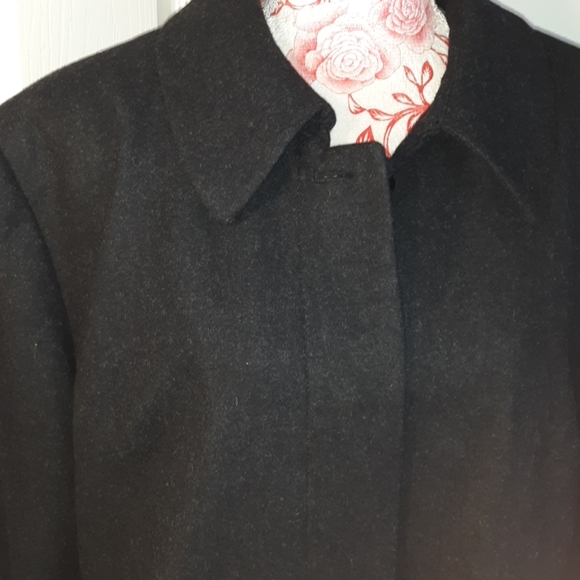 Nice ladies Plus 24 W. Long Wool blend - Picture 5 of 8